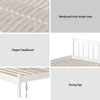 Artiss SOFIE King Single Bed Frame – White