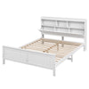 Artiss Queen Bed Frame with Storage Headboard & Footboard – White