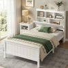 Artiss Single Bed Frame with Storage – White