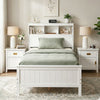 Artiss Single Bed Frame with Storage – White