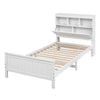Artiss Single Bed Frame with Storage – White