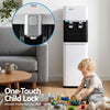 Devanti 2-Tap Bottom Loading Water Cooler Dispenser - White