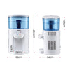 Devanti 5L Bench Top Water Cooler Dispenser with Filter & 2 Taps