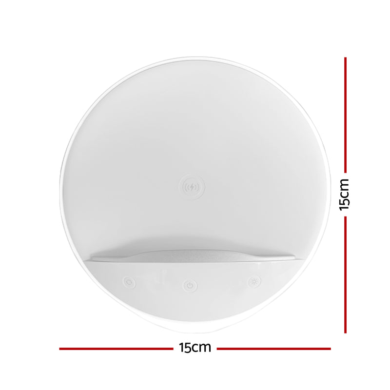 AIPOWER Wireless Charging Bedside Lamp