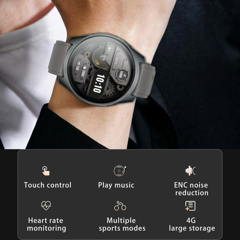 Aipower W28 Pro 4G Smart Watch with Earbuds
