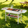 Grillz Portable BBQ Grill – Stainless Steel Racks & Pans