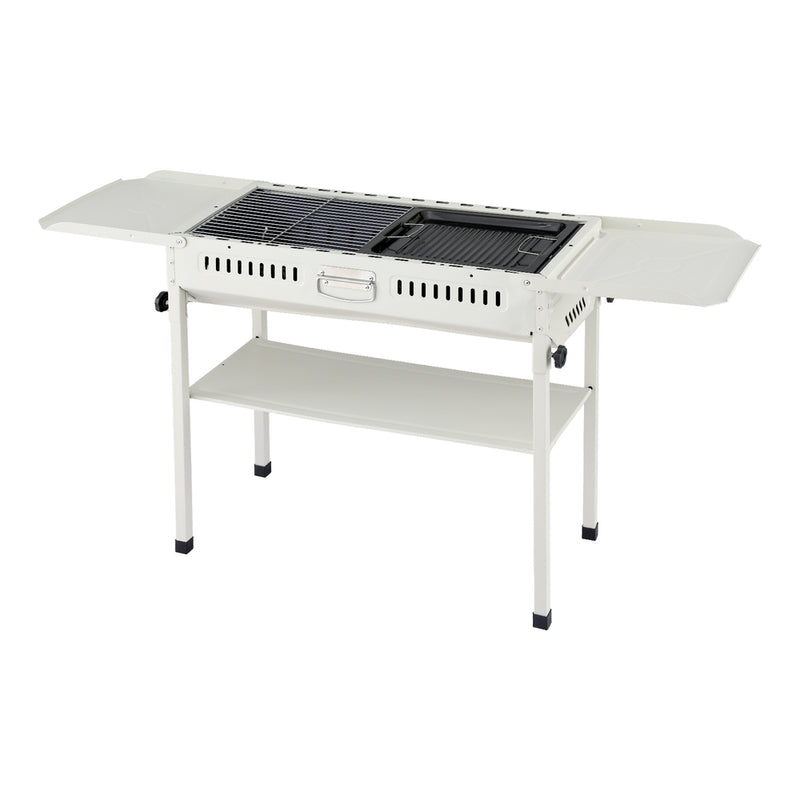 Grillz Portable BBQ Grill – Stainless Steel Racks & Pans