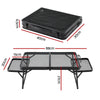 Weisshorn Portable Mesh Camping Table Folding Grill Desk