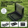 Weisshorn Portable Mesh Camping Table Folding Grill Desk