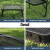 Weisshorn Portable Mesh Camping Table Folding Grill Desk