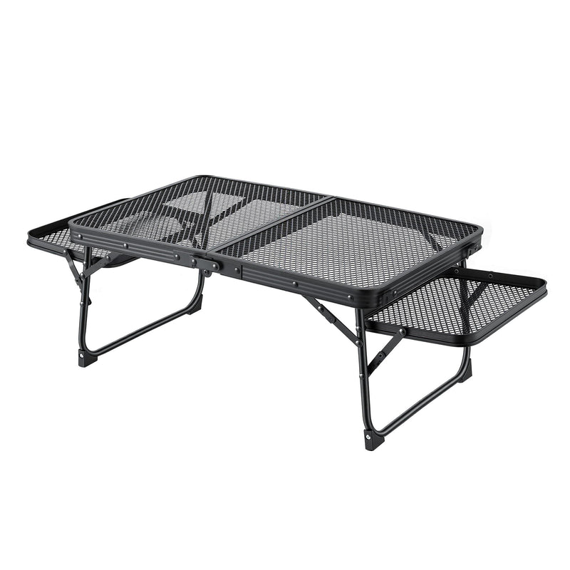 Weisshorn Portable Mesh Camping Table Folding Grill Desk