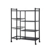 Artiss Kitchen Baker’s Rack 4-Tier – Storage Shelf with Baskets & Castors