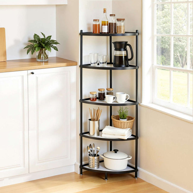 Artiss 5-Tier Corner Kitchen Rack