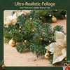 2.7M Christmas Garland – 200 Tips & LED Lights