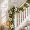 2.7M Christmas Garland – 200 Tips & LED Lights