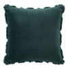 Jingle Jollys Christmas Tree Pillow Covers 2 Packs Cushion Covers Soft Faux Fur Jacquard Throw Pillow Covers 45 x 45cm Green