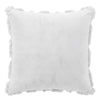 Jingle Jollys Christmas Tree Pillow Covers 2 Packs Cushion Covers Soft Faux Fur Jacquard Throw Pillow Covers 45 x 45cm White