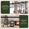 Adjustable Christmas Garland & Wreath Door Hanger 85–125cm