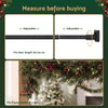 Adjustable Christmas Garland & Wreath Door Hanger 85–125cm