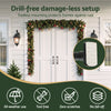 Adjustable Christmas Garland & Wreath Door Hanger 85–160cm