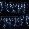 Jingle Jollys 32M Solar Icicle Lights 960 LED Cool White