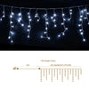 Jingle Jollys 32M Solar Icicle Lights 960 LED Cool White