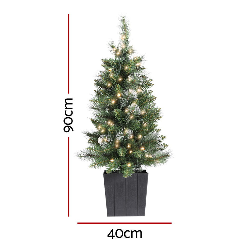 Christmas Tree 90cm Potted