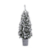 1.2M Potted Snowy Xmas Tree