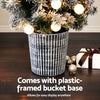 1.2M Potted Snowy Xmas Tree