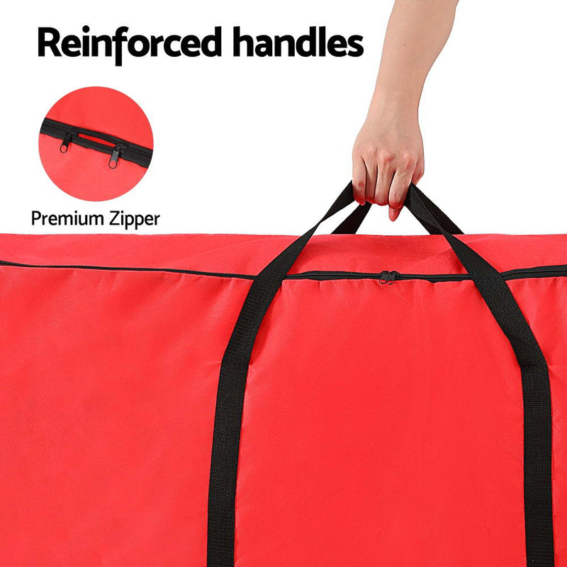Christmas Tree Storage Bag Fits Up to 8FT Tree - Red