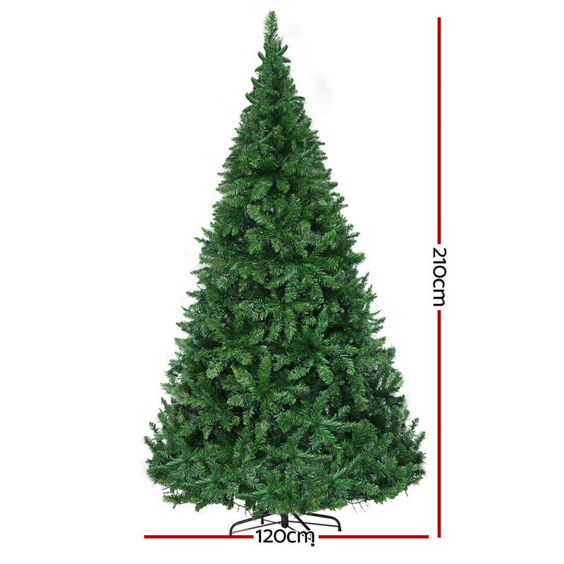 2.1M Pre-Lit Christmas Tree 1134 Warm White LED Lights