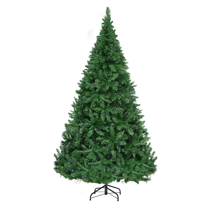 2.7m Pre-Lit Fir Christmas Tree – 1,800 Warm White LEDs
