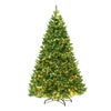 2.7m Pre-Lit Fir Christmas Tree – 1,800 Warm White LEDs