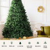 2.7m Pre-Lit Fir Christmas Tree – 1,800 Warm White LEDs