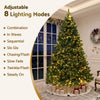 2.7m Pre-Lit Fir Christmas Tree – 1,800 Warm White LEDs