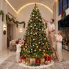 2.7m Pre-Lit Fir Christmas Tree – 1,800 Warm White LEDs