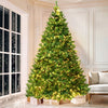 2.7m Pre-Lit Fir Christmas Tree – 1,800 Warm White LEDs
