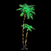 2.1m LED Lighted Christmas Palm Trees