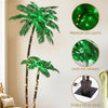2.1m LED Lighted Christmas Palm Trees