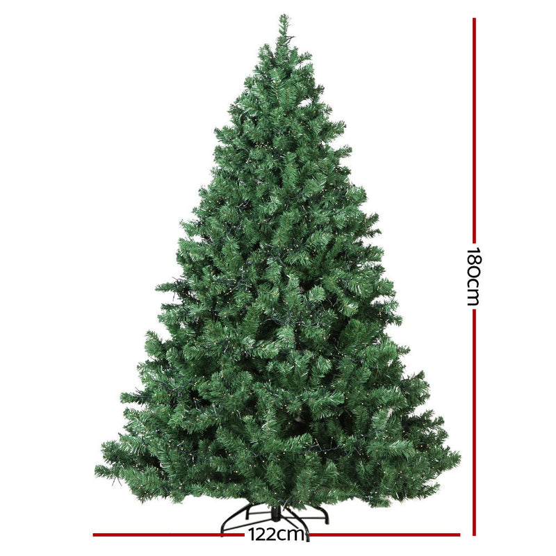 Christmas Tree 1.8M 1980 LEDs 8 Light Mode