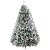 Christmas Tree 2.4M Snow Flocked 1500 Tips