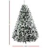2.4M Snow Flocked Christmas Tree 1500 Tips