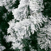 2.4M Snow Flocked Christmas Tree 1500 Tips