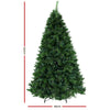2.4M Artificial Christmas Tree 2100 Pine Tips