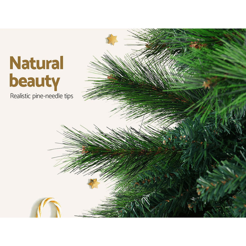 2.4M Artificial Christmas Tree 2100 Pine Tips