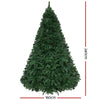 2.4M Christmas Tree with Multi Colour LED Lights & 8 Modes