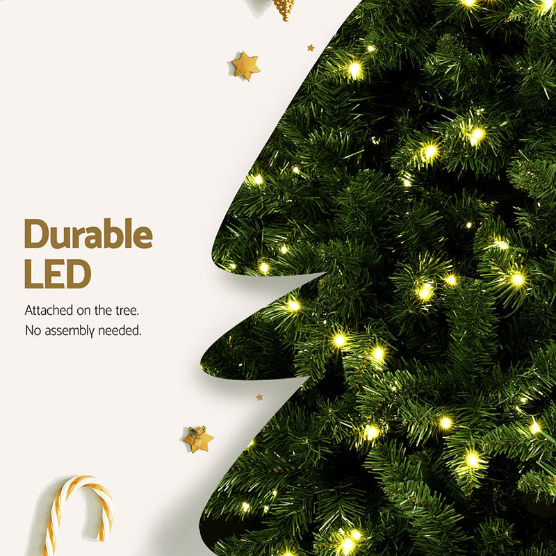 Jingle Jollys 2.7M LED Christmas Tree 2590 Tips