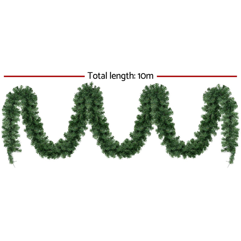10M Christmas Garland LED Lights 700 TIPS