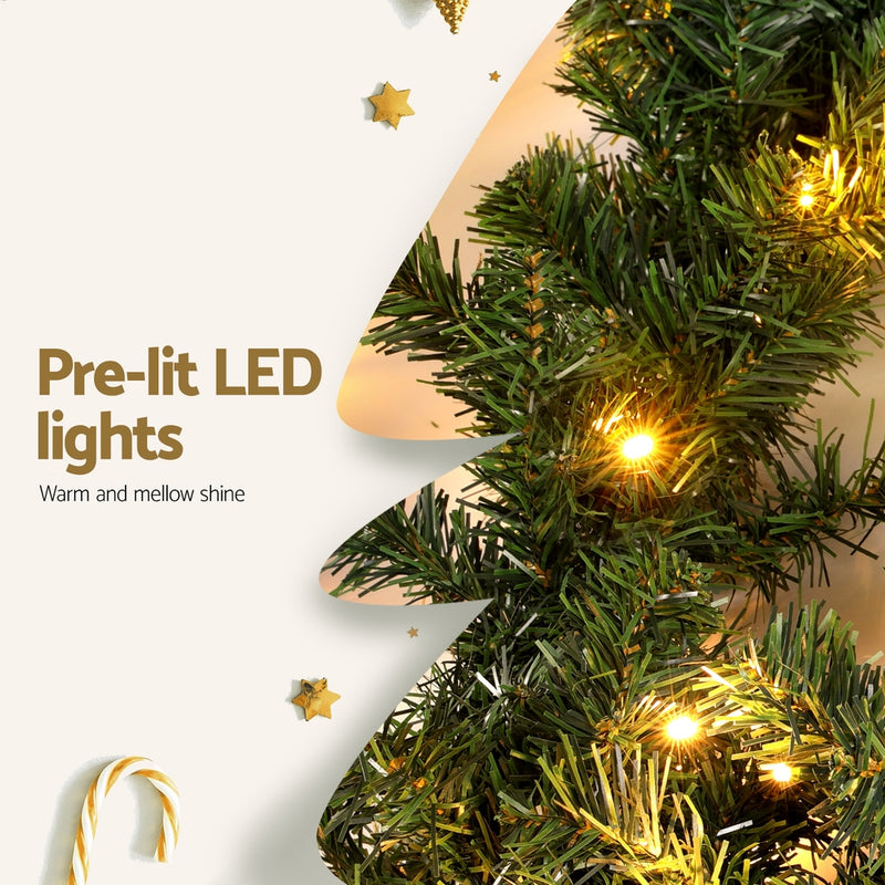 10M Christmas Garland LED Lights 700 TIPS