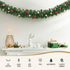 20M Christmas Garland LED 1400 Tips